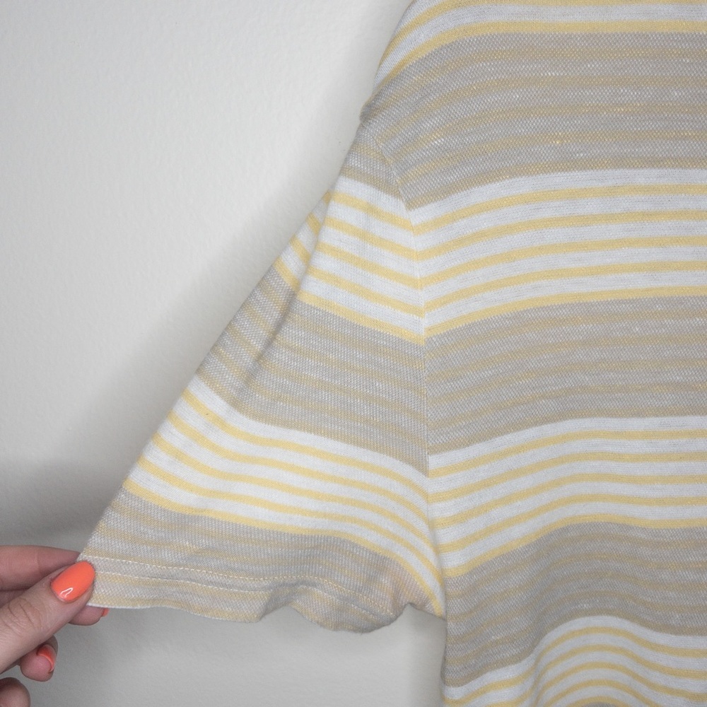 Burberry Brit Monogram Striped Short Sleeve Top - Picture 4 of 7